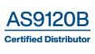 Logotipo de distribuidor con certificación AS9120B